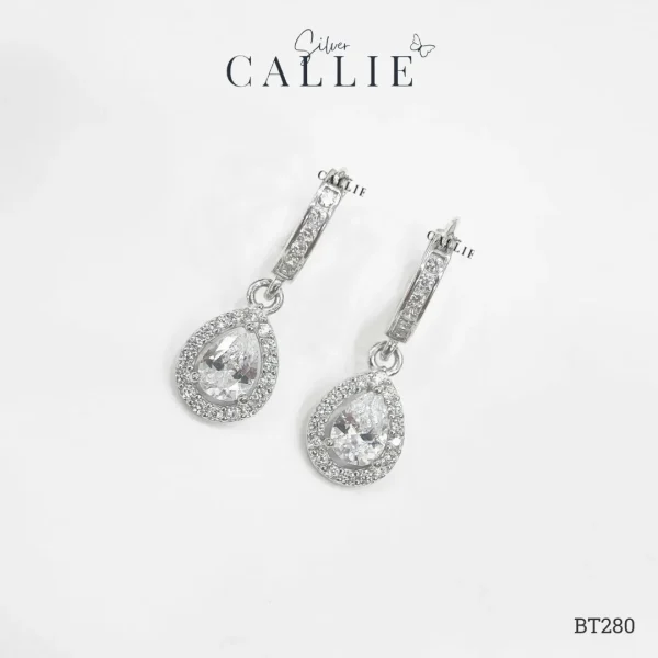BT280 - Bông Tai Bạc Callie Silver