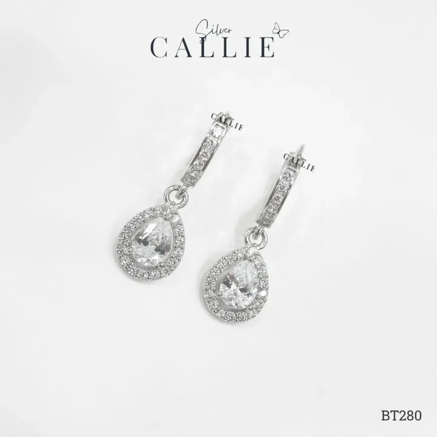 BT280 - Bông Tai Bạc Callie Silver