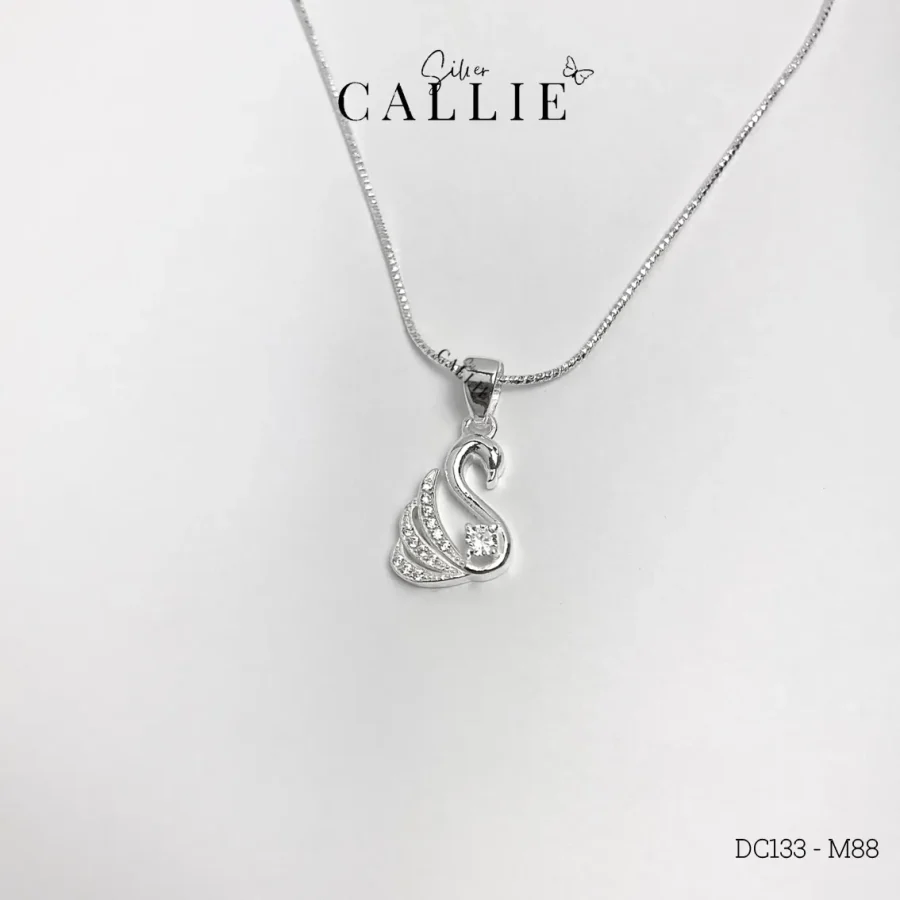 DC133 - M88: Dây Chuyền Bạc Thiết Kế Callie Silver