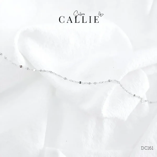 DC161 - Dây chuyền bạc Callie Silver xoắn