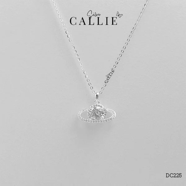 DC225 - Dây chuyền bạc Callie Silver hành tinh