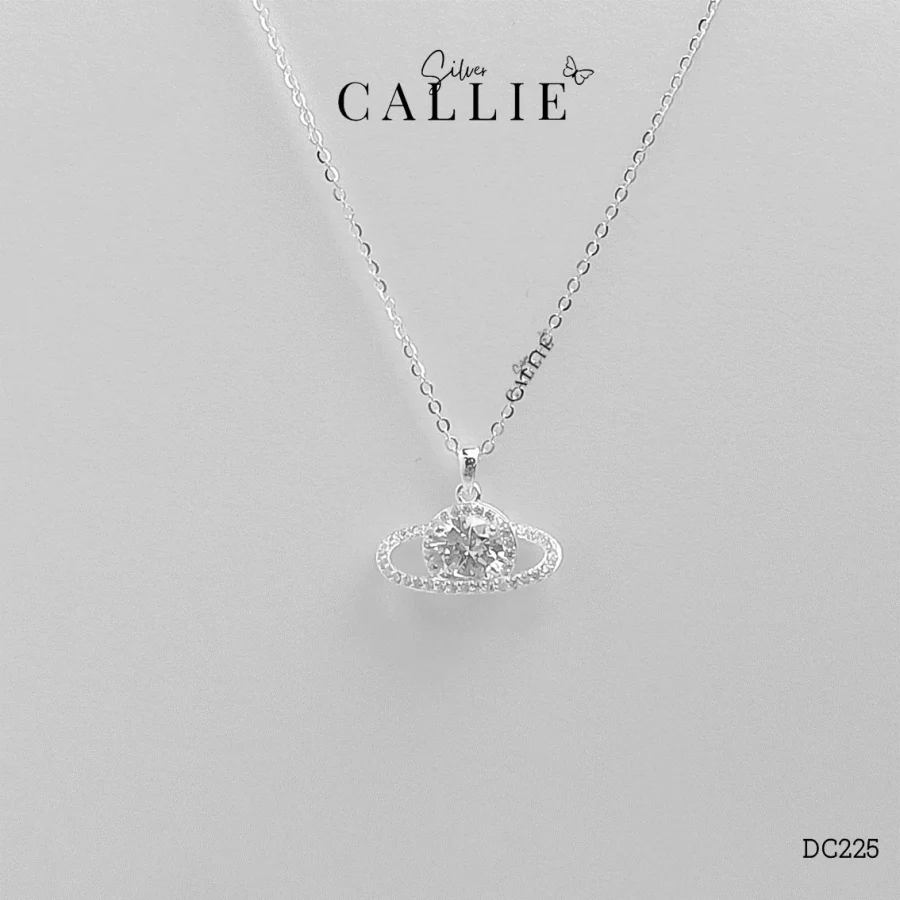 DC225 - Dây chuyền bạc Callie Silver hành tinh