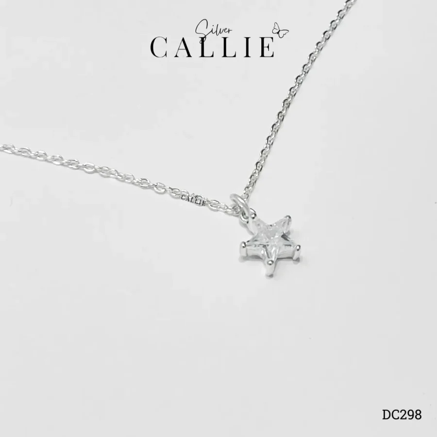 DC298 - Dây Chuyền Bạc Callie Silver Ngôi Sao