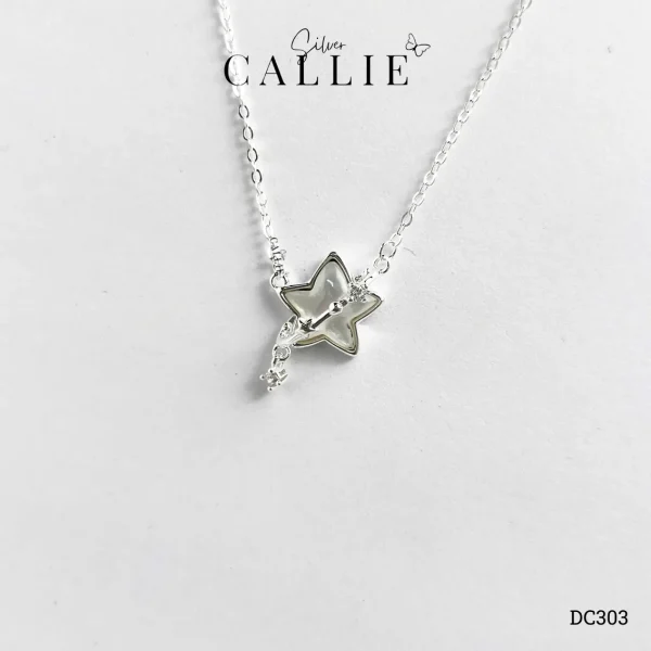 DC303 - Dây chuyền bạc Callie Silver ngôi sao