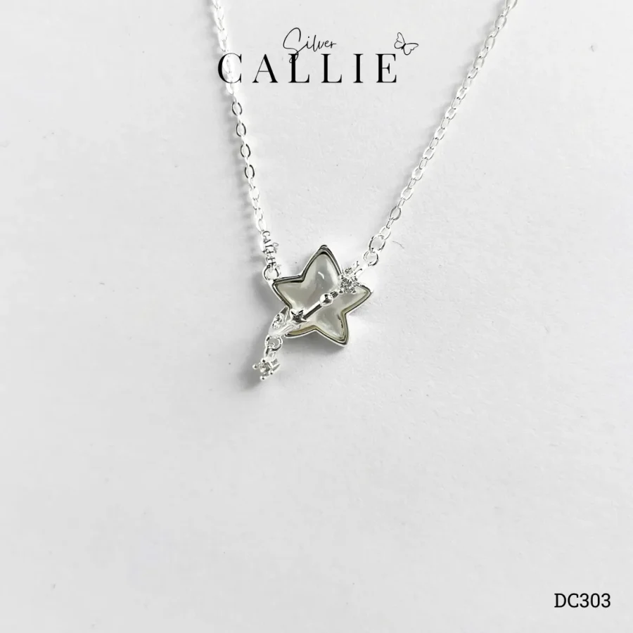 DC303 - Dây chuyền bạc Callie Silver ngôi sao