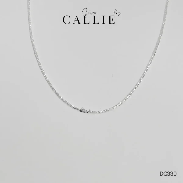 DC330 - Dây chuyền bạc Callie Silver lấp lánh khứa