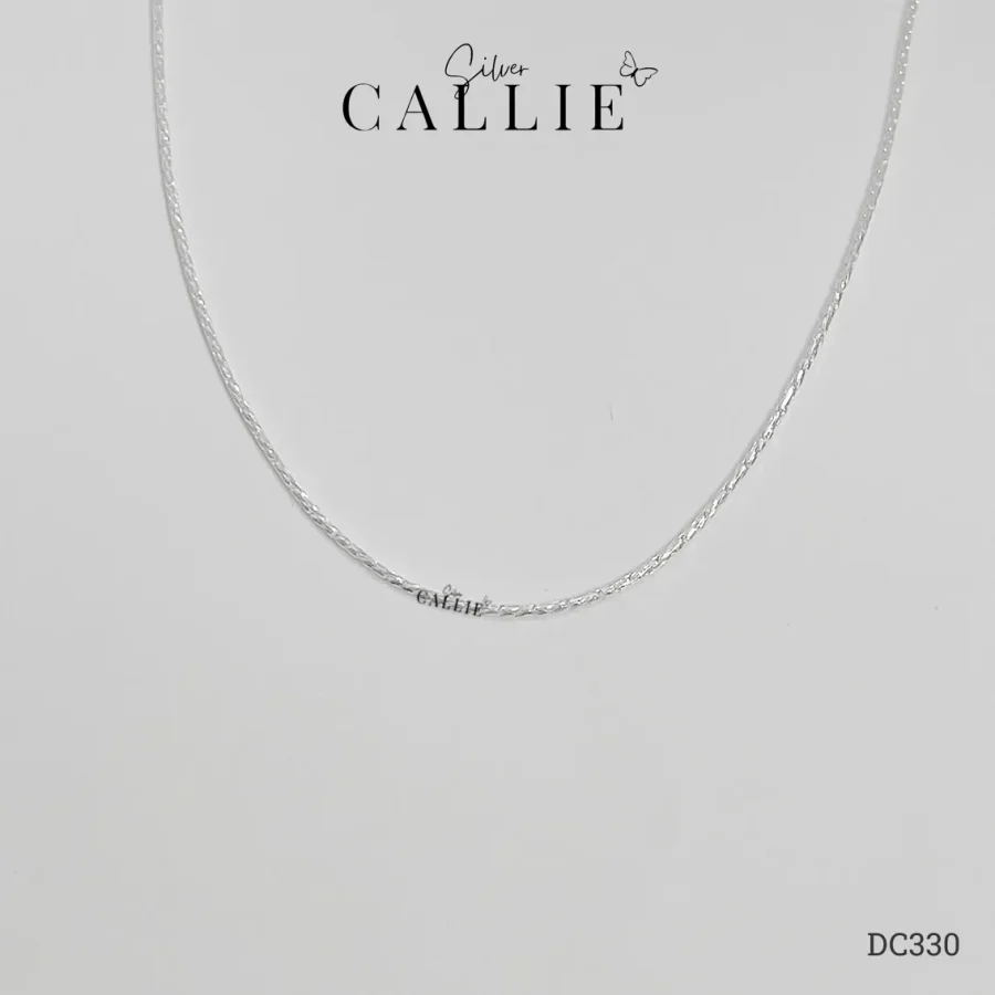 DC330 - Dây chuyền bạc Callie Silver lấp lánh khứa