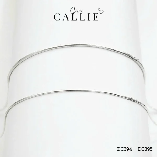 DC394 - DC395: Dây Chuyền Bạc Callie Silver Dây Mì