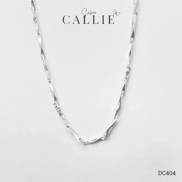DC404 - Dây Chuyền Bạc Callie Silver Infinite Loop