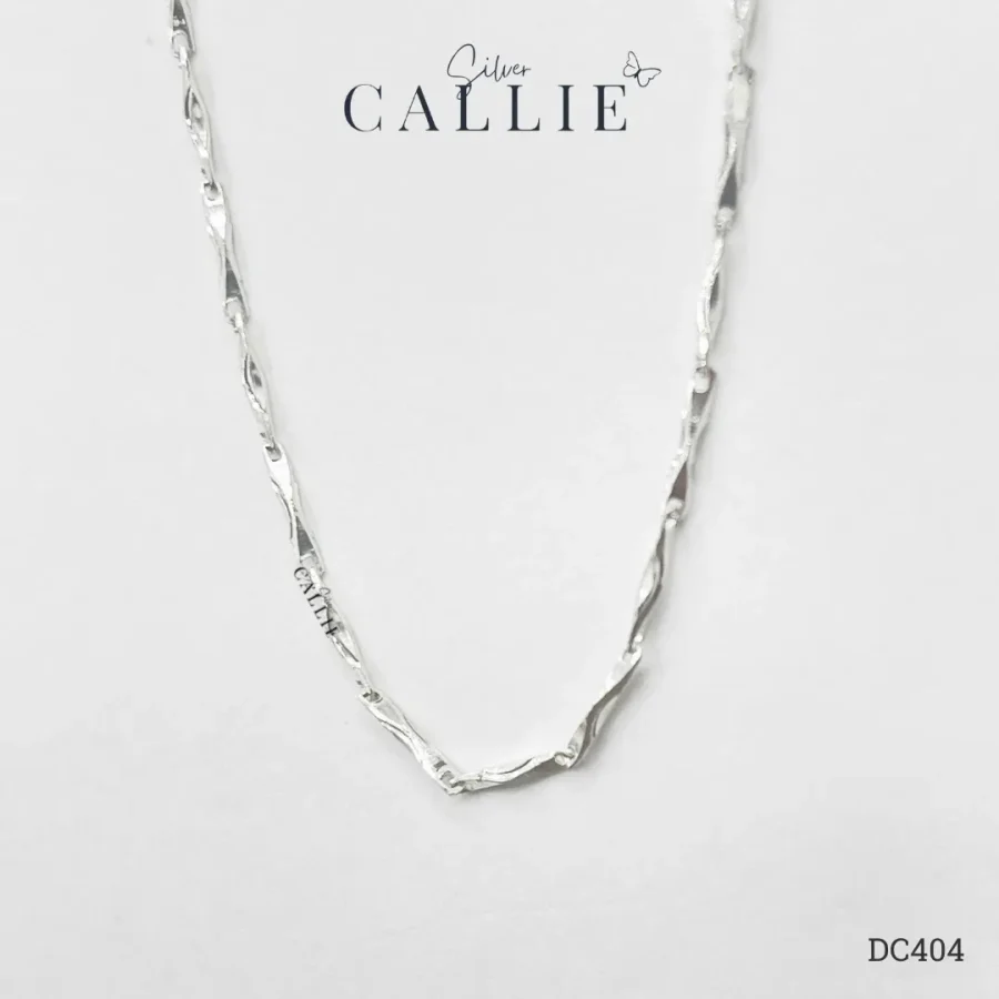 DC404 - Dây Chuyền Bạc Callie Silver Infinite Loop