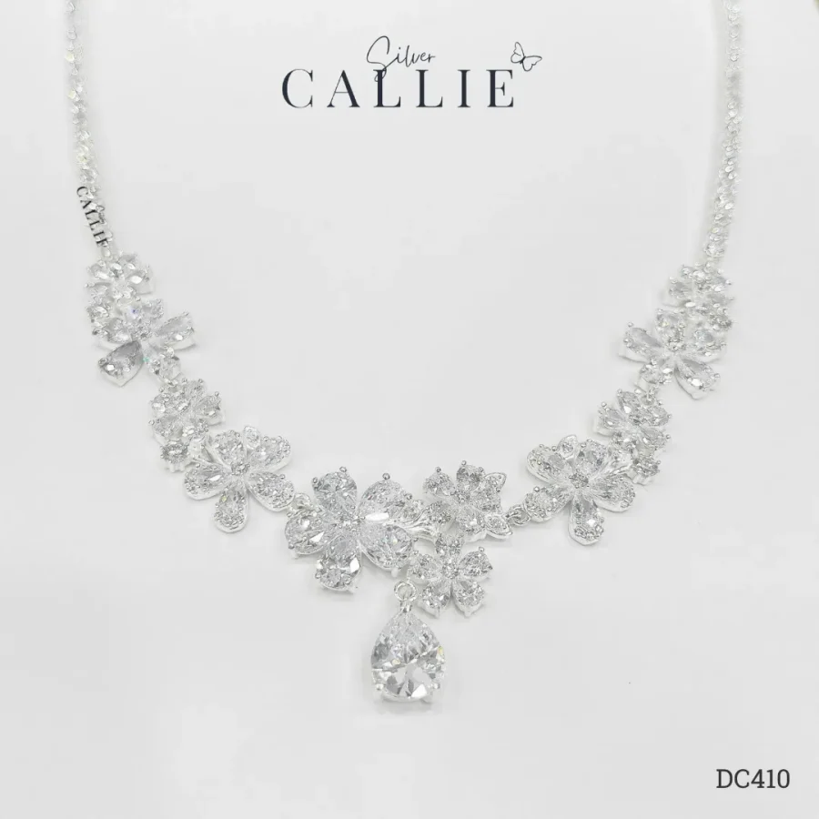 DC410 - Dây Chuyền Bạc Callie Silver Cô Dâu