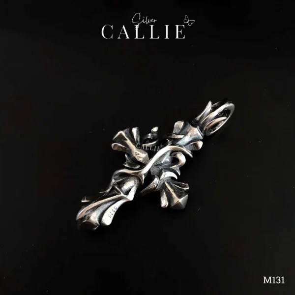 M131 - Mặt Dây Bạc Callie Silver Thập Giá