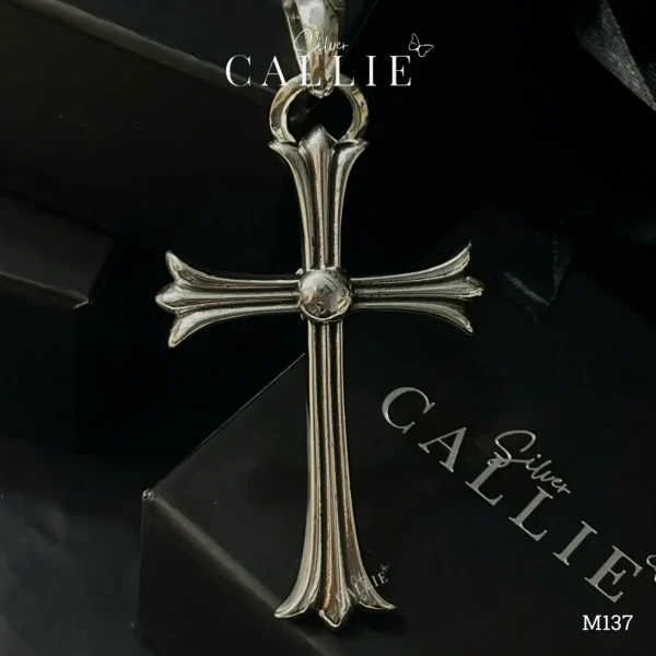 M137 - Mặt dây chuyền bạc Callie Silver Thánh Giá
