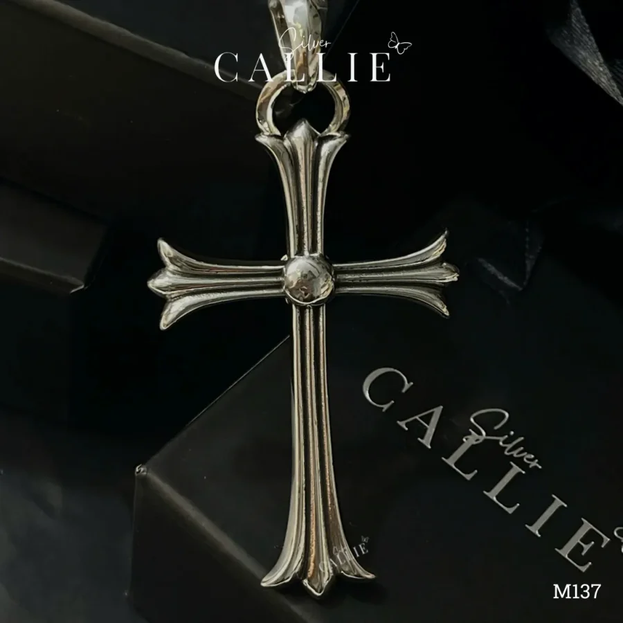 M137 - Mặt dây chuyền bạc Callie Silver Thánh Giá