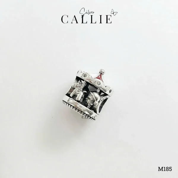 M185 - Mặt Dây Bạc Callie Silver Vòng Đu Quay