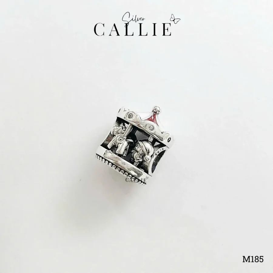 M185 - Mặt Dây Bạc Callie Silver Vòng Đu Quay