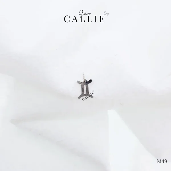 M49 - Mặt dây chuyền Callie Silver cung Song Tử