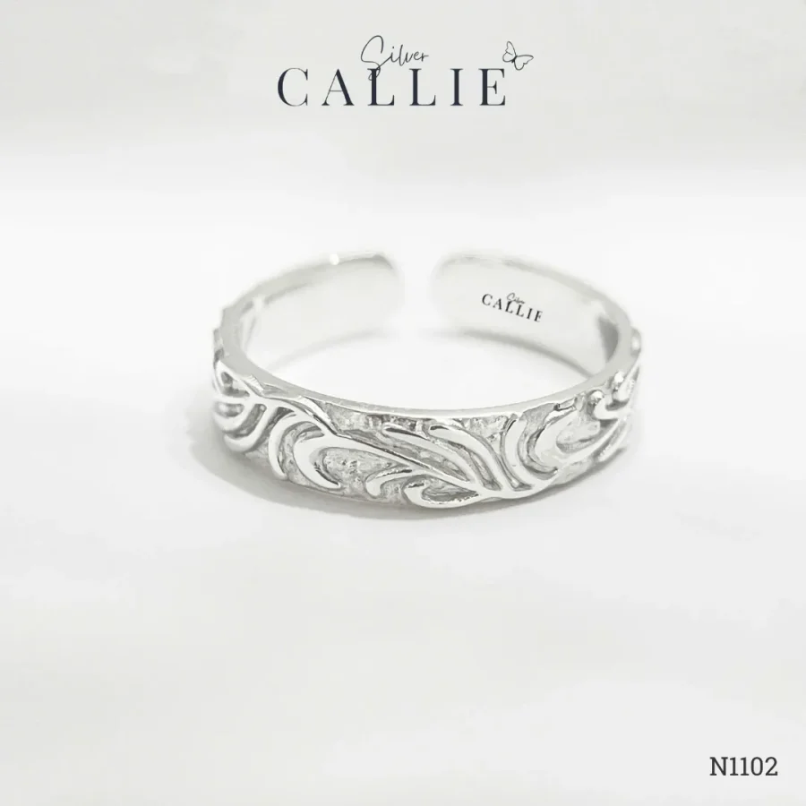 N1102 - Nhẫn Bạc Thiết Kế Callie Silver The Emperor