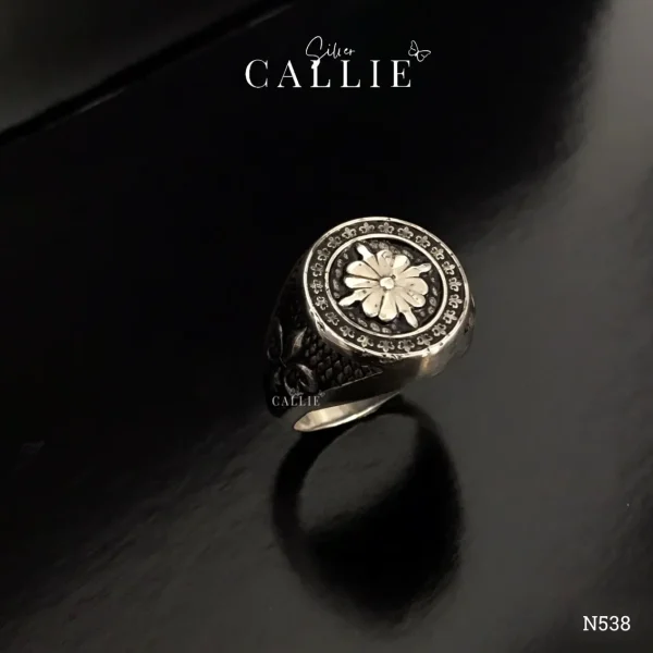 N538 - Nhẫn Bạc Thiết Kế Callie Silver