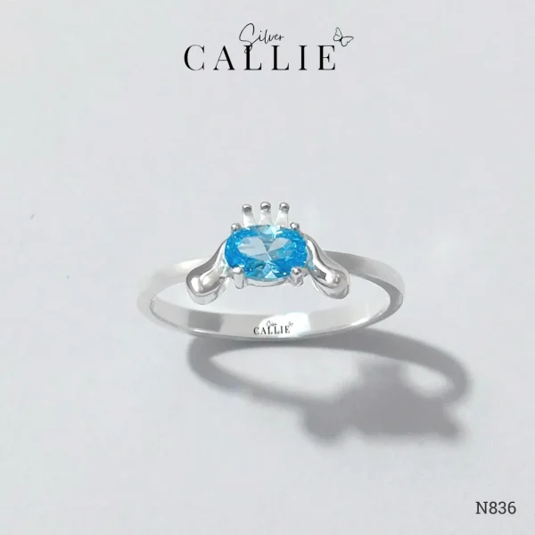 N836 - Nhẫn Bạc Thiết Kế Callie Silver Mặt Cinnamaroll