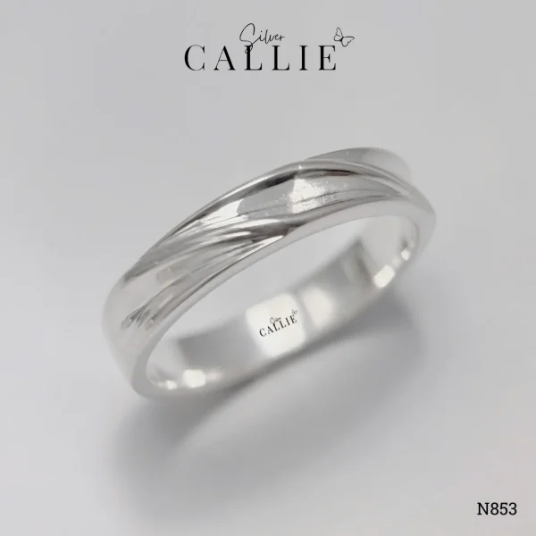 N853 - Nhẫn bạc thiết kế Callie Silver