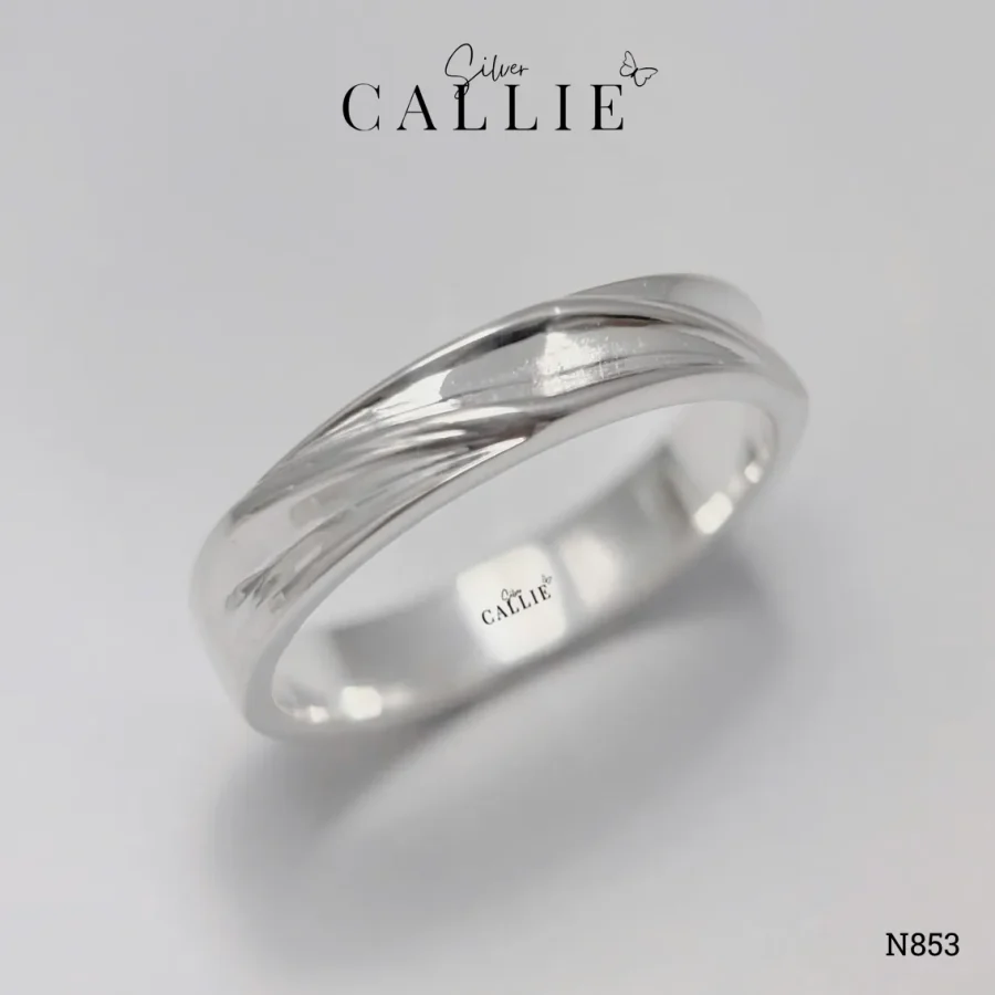 N853 - Nhẫn bạc thiết kế Callie Silver