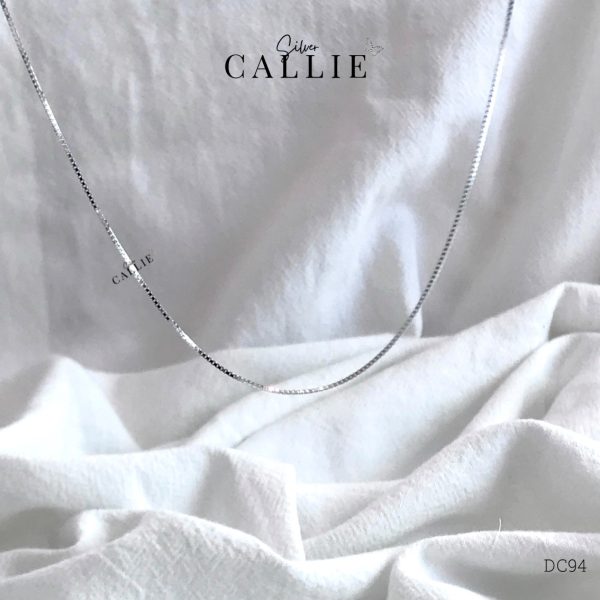 DC94 - Dây chuyền bạc Callie Silver