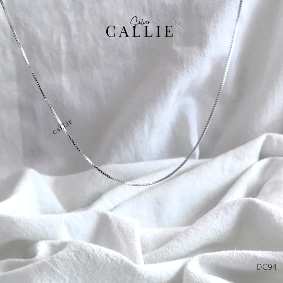 DC94 - Dây chuyền bạc Callie Silver