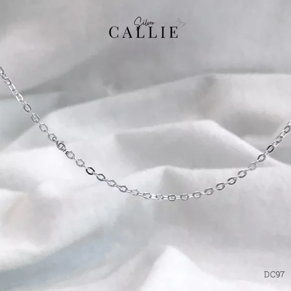 DC97 - Dây chuyền bạc Callie Silver móc nhỏ
