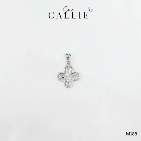M188 - Mặt Dây Bạc Thiết Kế Callie Silver Bông Hoa
