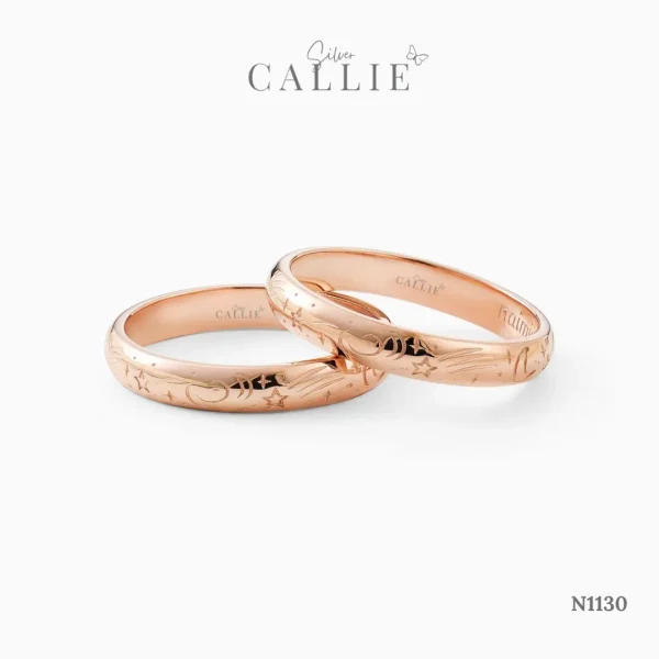 N1130 - Nhẫn bạc thiết kế Callie Silver Ngân Hà